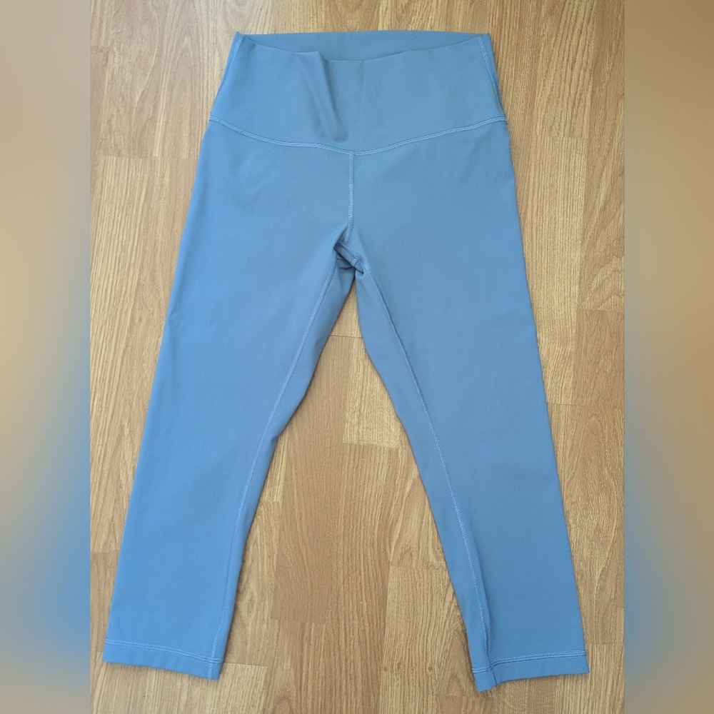 lululemon 3/4 Length Lilac Leggings